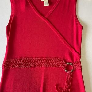 Choice red sweater - new without tags - size med